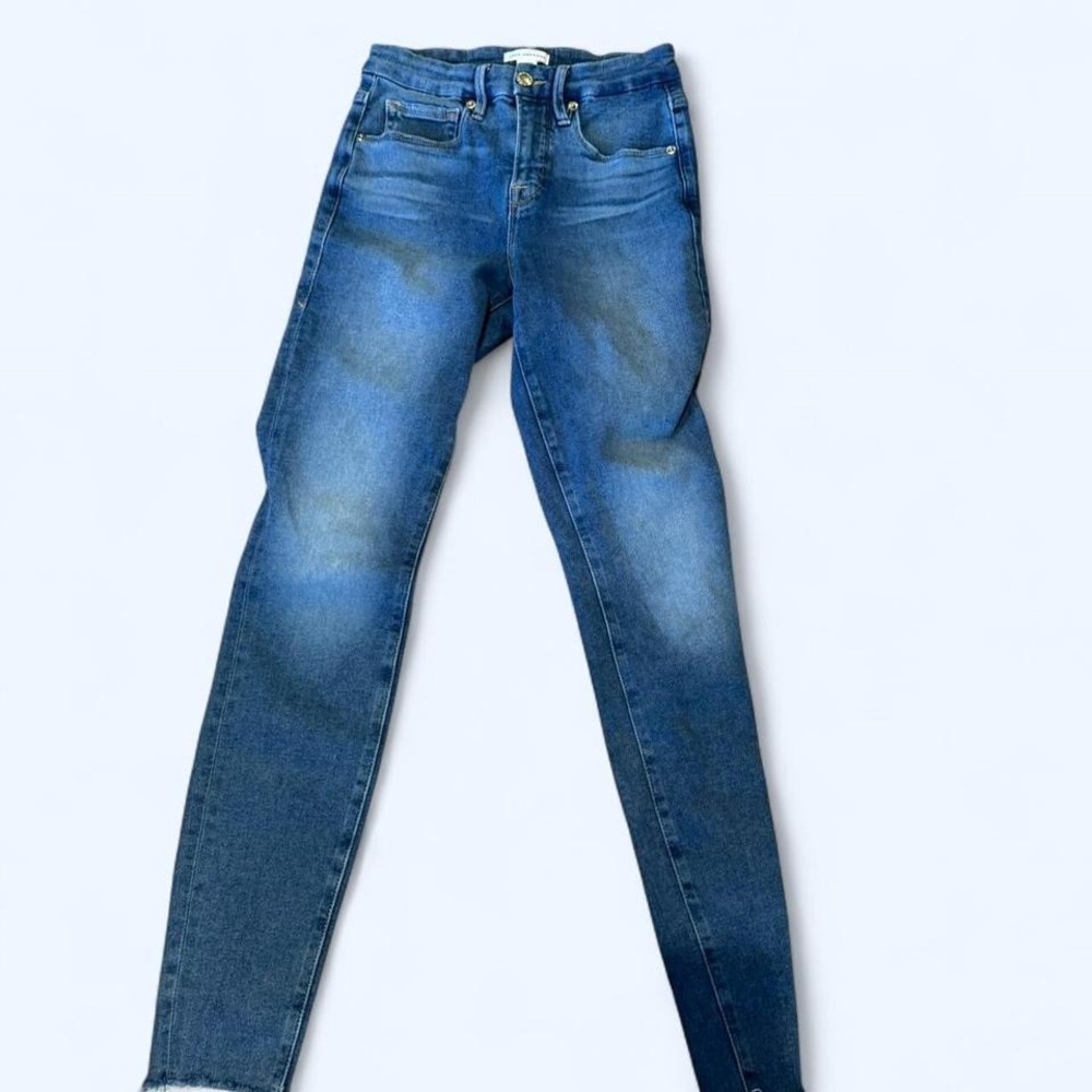 Good American blue jeans